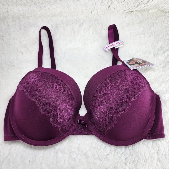 Maidenform Push Up Bra 34D Padded Cups Underwire - Picture 1 of 7